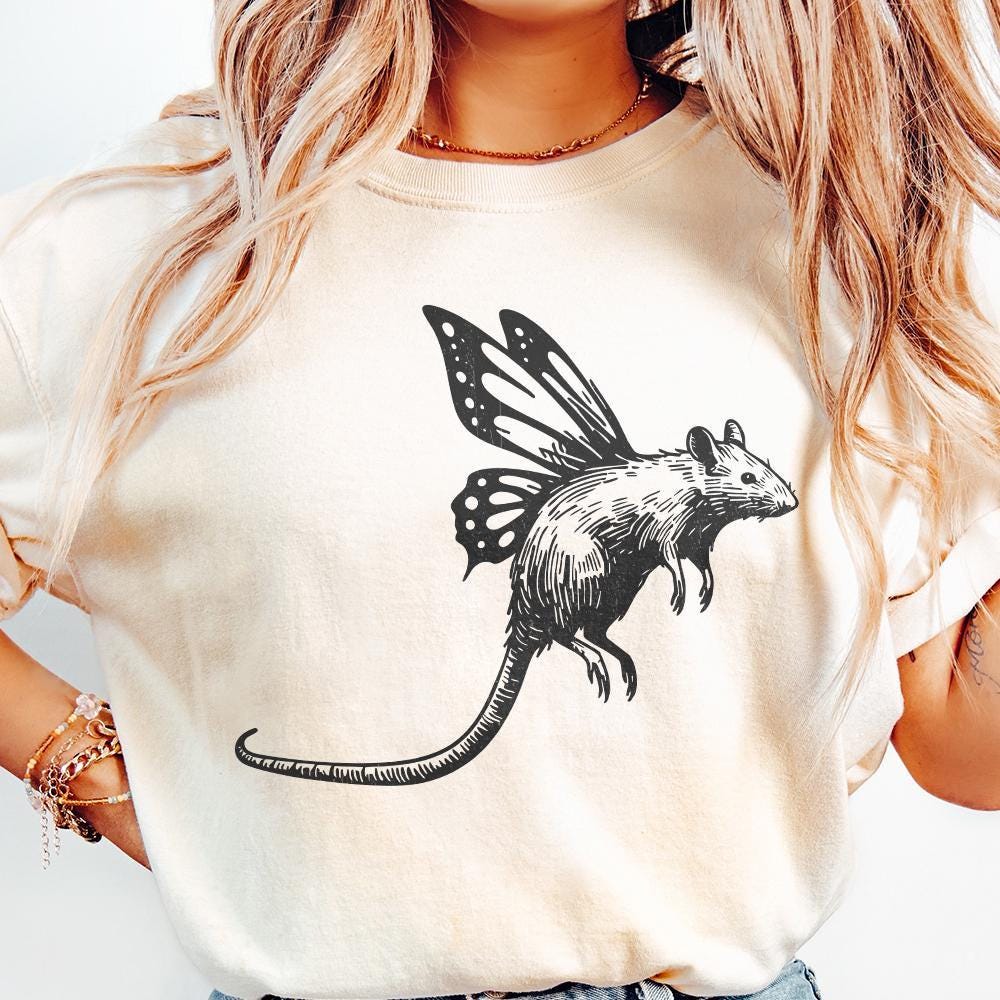 Cute Rat PNG Designs, Sublimation Designs - 300 DPI Design for T-Shirt