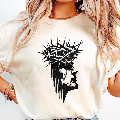 Jesus Cross PNG, Jesus Clipart - 300 DPI Design for T-Shirt