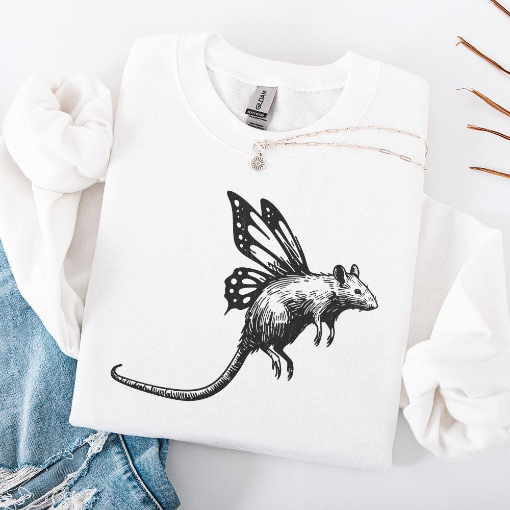 Cute Rat PNG Designs, Sublimation Designs - 300 DPI Design for T-Shirt