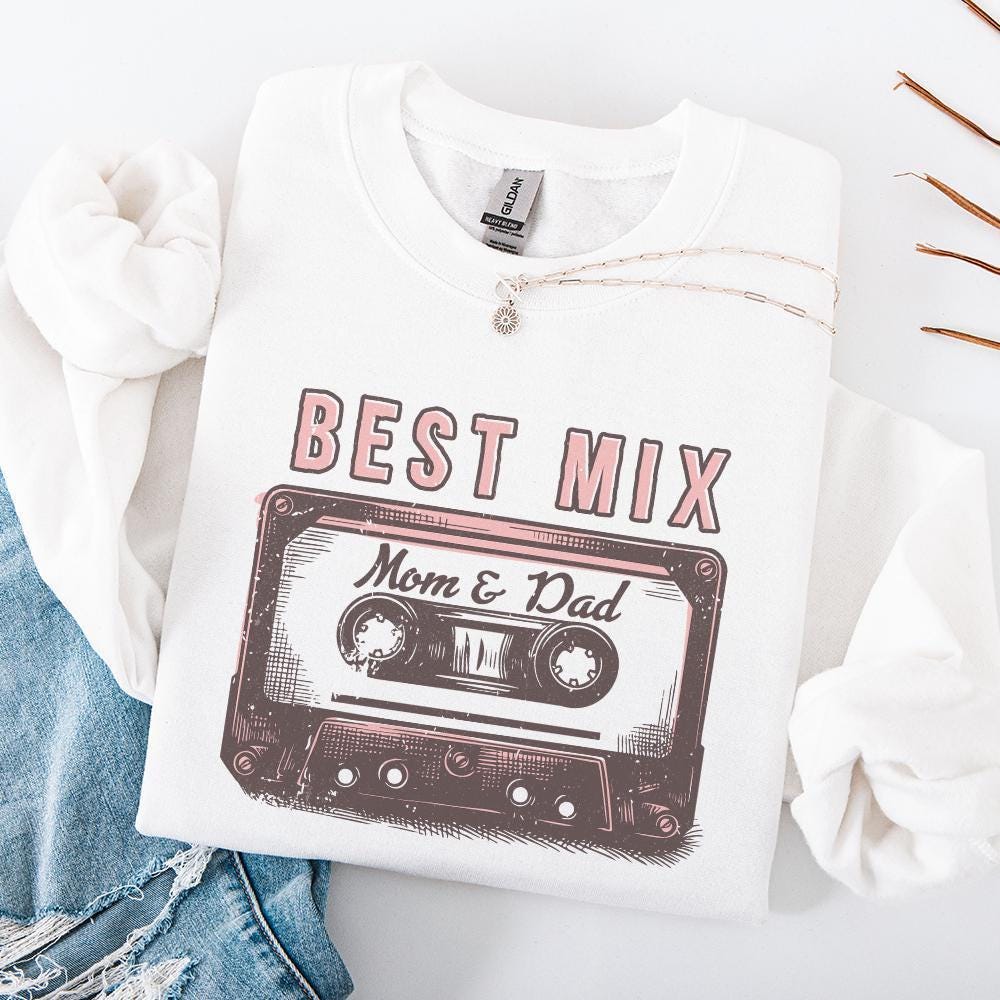 Best Mix Mom and Dad PNG, Baby png - 300 DPI Design for T-Shirt