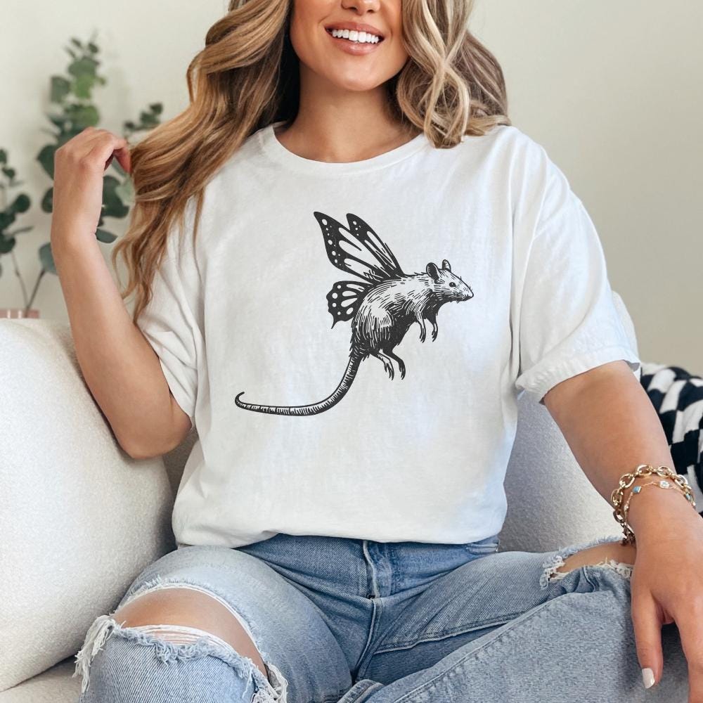 Cute Rat PNG Designs, Sublimation Designs - 300 DPI Design for T-Shirt