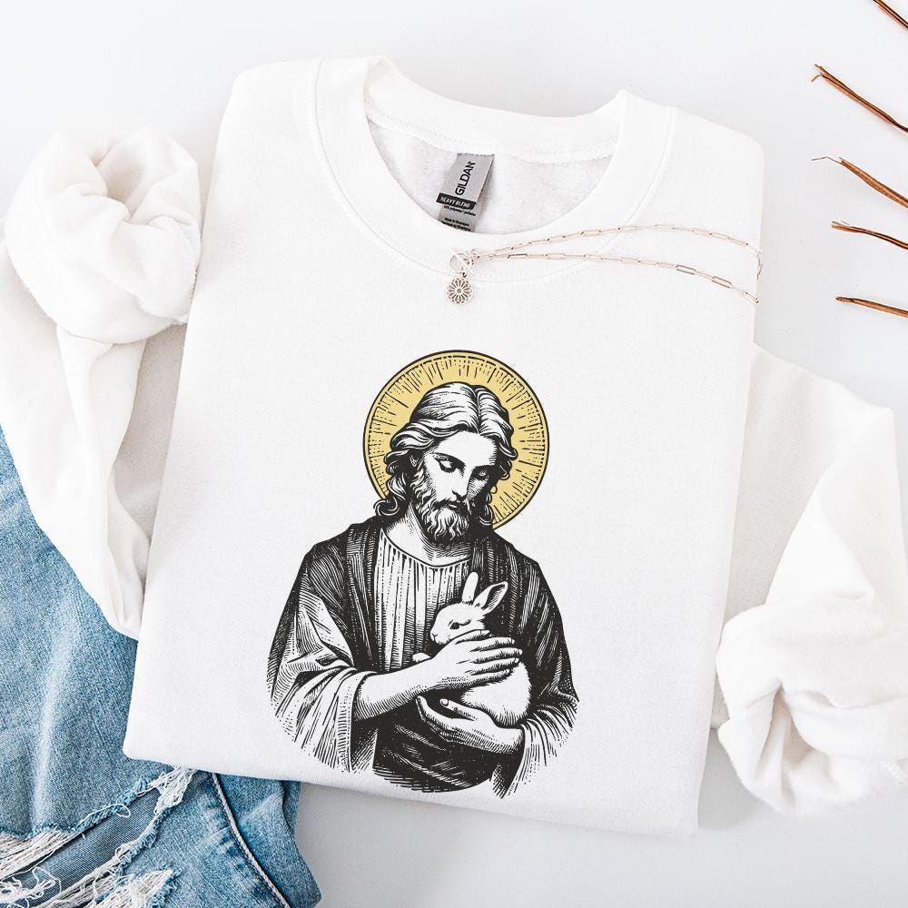 Easter Digital Art, Jesus PNG - 300 DPI Design for T-Shirt