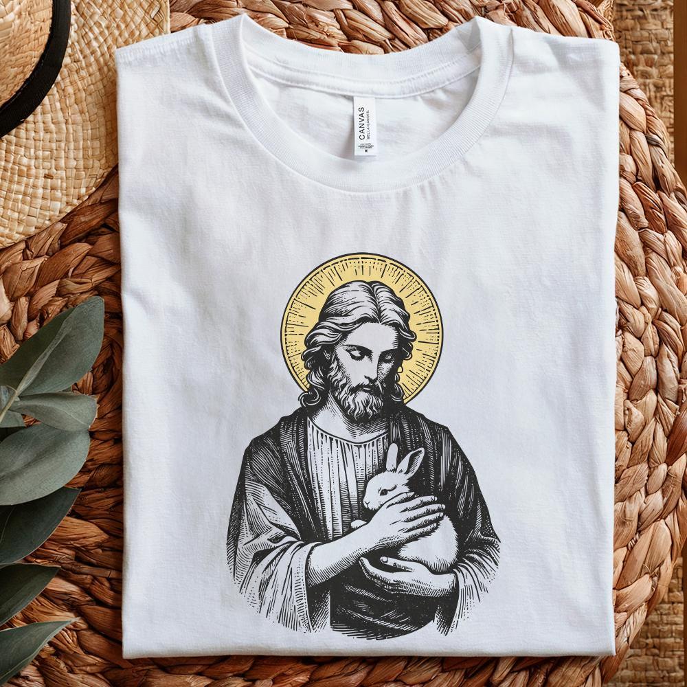 Easter Digital Art, Jesus PNG - 300 DPI Design for T-Shirt