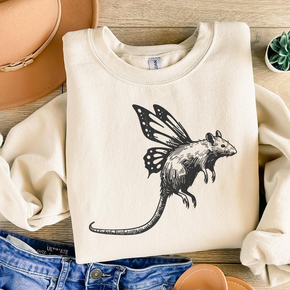 Cute Rat PNG Designs, Sublimation Designs - 300 DPI Design for T-Shirt