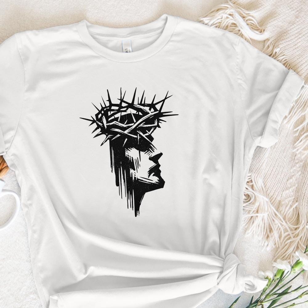 Jesus Cross PNG, Jesus Clipart - 300 DPI Design for T-Shirt