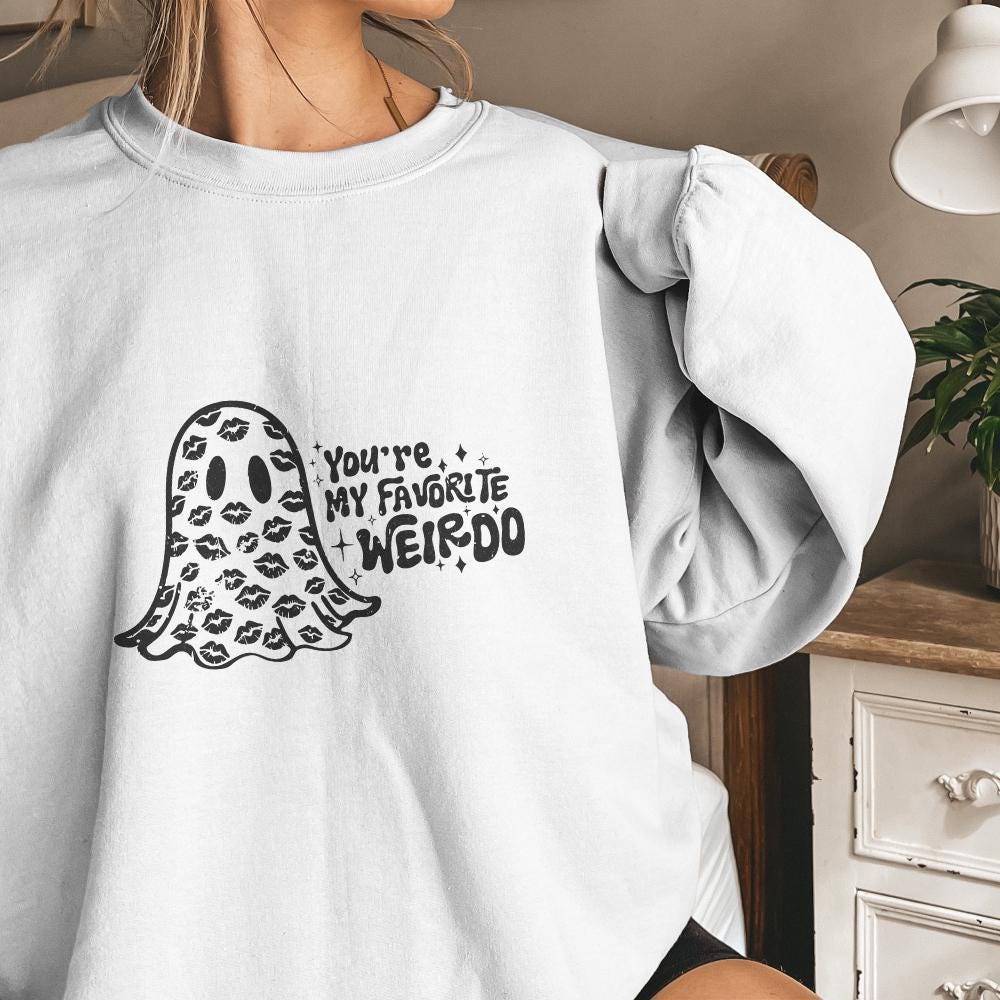 You're My Favorite Weirdo PNG, Funny Valentine PNG - 300 DPI Design for