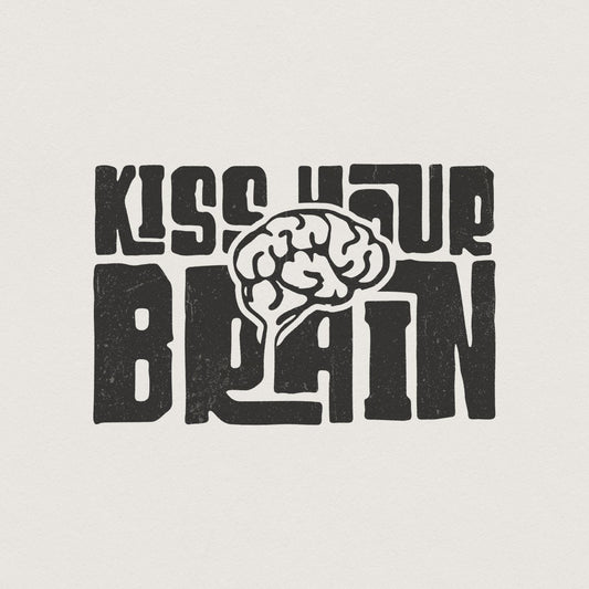 Kiss Your Brain Png, Teacher Appreciation Png - 300 DPI Design for T-Shirt