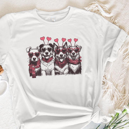 Valentines Dog PNG, Dog Lover PNG - 300 DPI Design for T-Shirt