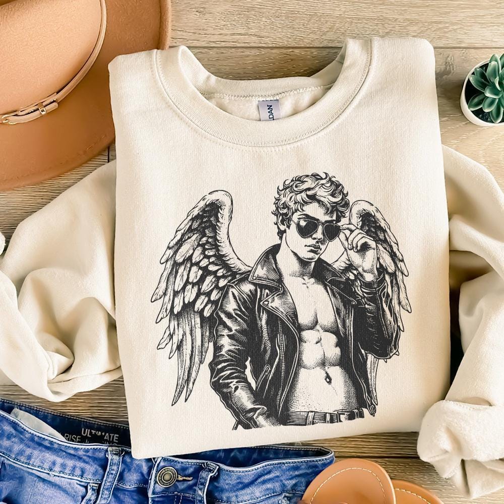 Sexy Cupid PNG, Valentines Day Digital File - 300 DPI Design for T-Shirt