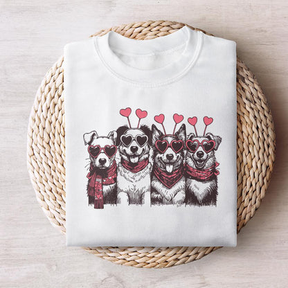 Valentines Dog PNG, Dog Lover PNG - 300 DPI Design for T-Shirt