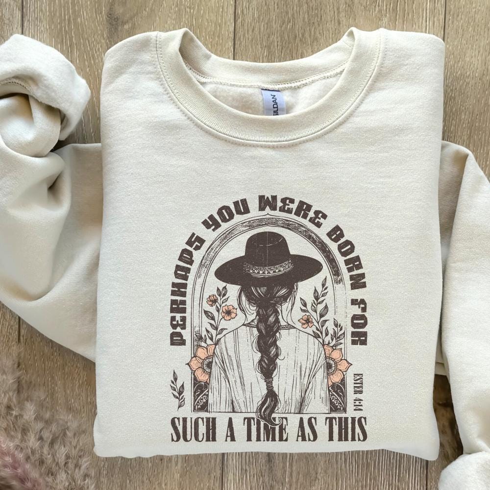 Western PNG Sublimation Design, Esther 4:14 Bible Verse Faith Png - 300