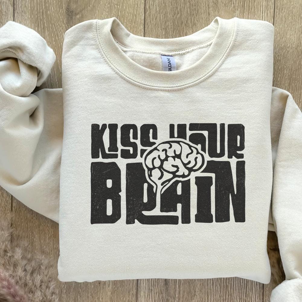 Kiss Your Brain Png, Teacher Appreciation Png - 300 DPI Design for T-Shirt