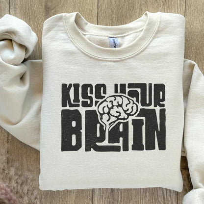 Kiss Your Brain Png, Teacher Appreciation Png - 300 DPI Design for T-Shirt
