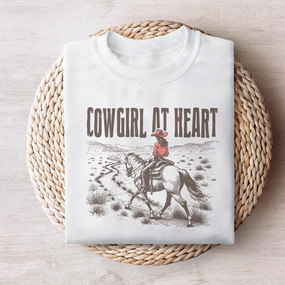 Western Cowgirl Png, Western Valentines Png - 300 DPI Design for T-Shirt