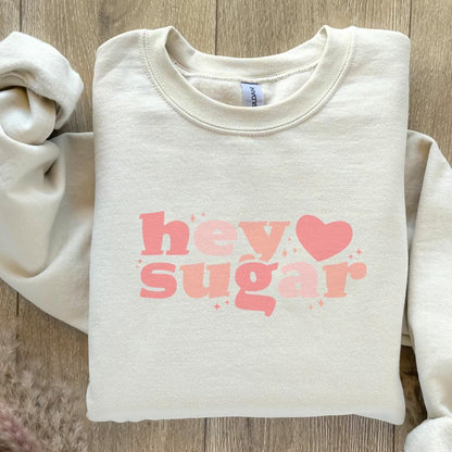 Hey Sugar png, Funny Valentine PNG - 300 DPI Design for T-Shirt