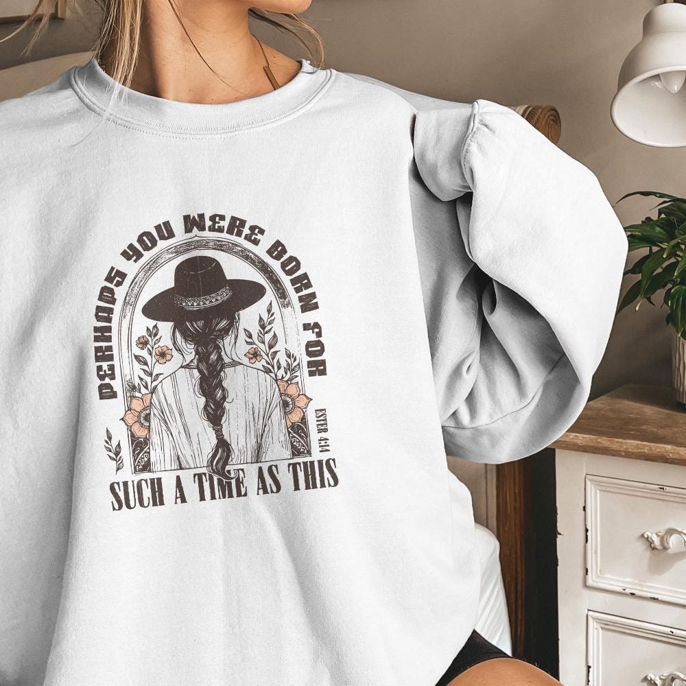 Western PNG Sublimation Design, Esther 4:14 Bible Verse Faith Png - 300