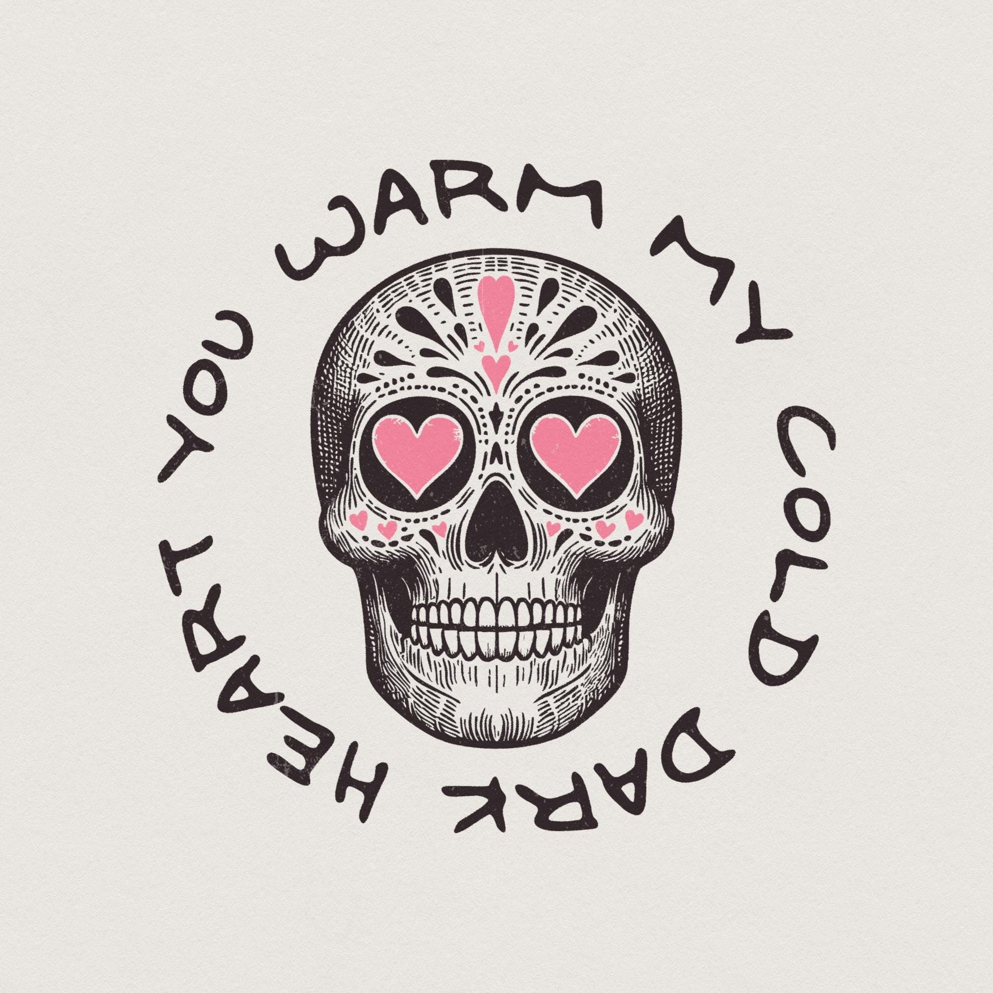 Funny Valentine PNG, Skeleton Digital Download - 300 DPI Design for T-Shirt