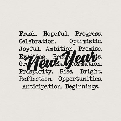 New Year Words png png, Cozy Sweaters - 300 DPI Design for T-Shirt