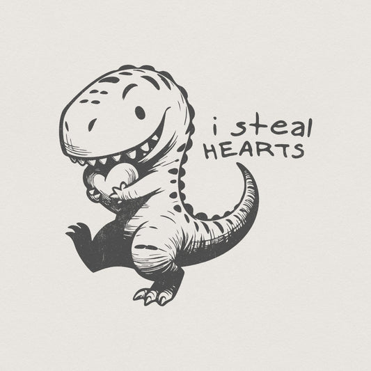 I Steal Hearts PNG, Valentines Day PNG - 300 DPI Design for T-Shirt