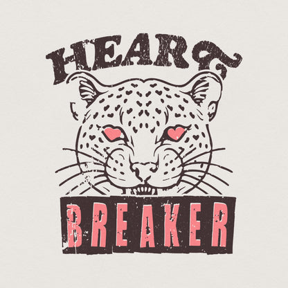 Heartbreaker PNG, Leopart Pattern - 300 DPI Design for T-Shirt