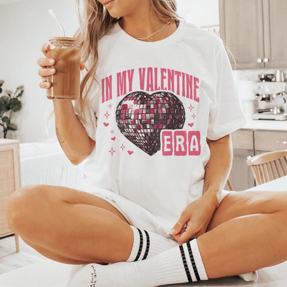 In My Valentine Era Png, Retro Valentine Png - 300 DPI Design for T-Shirt