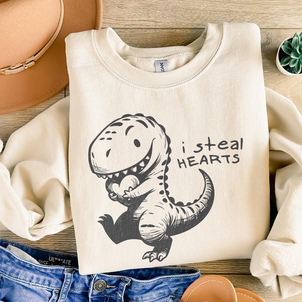 I Steal Hearts PNG, Valentines Day PNG - 300 DPI Design for T-Shirt
