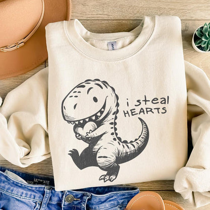 I Steal Hearts PNG, Valentines Day PNG - 300 DPI Design for T-Shirt