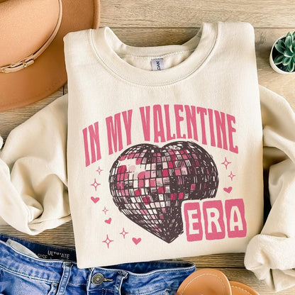 In My Valentine Era Png, Retro Valentine Png - 300 DPI Design for T-Shirt