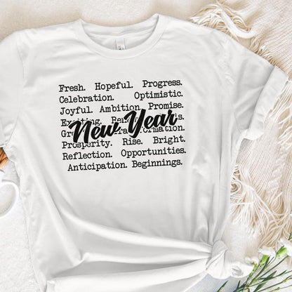 New Year Words png png, Cozy Sweaters - 300 DPI Design for T-Shirt