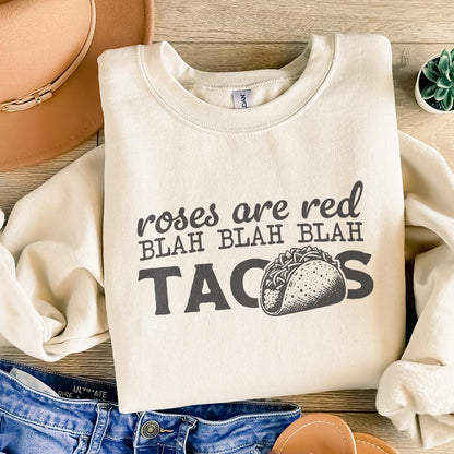 Tacos PNG, Funny Valentines Day Sublimation Designs - 300 DPI Design for