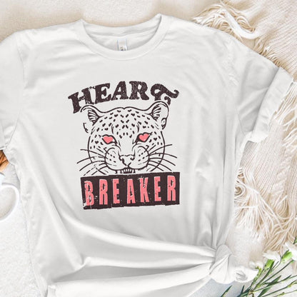 Heartbreaker PNG, Leopart Pattern - 300 DPI Design for T-Shirt
