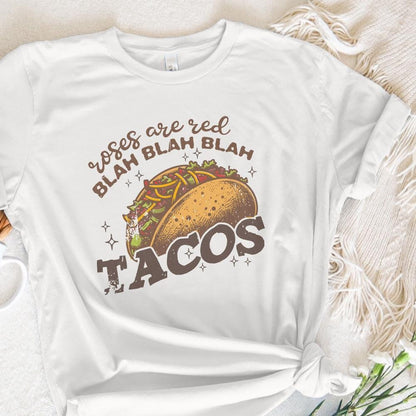 Roses Are Red png, Tacos PNG - 300 DPI Design for T-Shirt