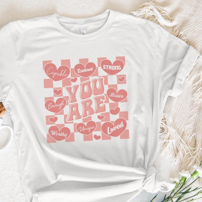 You Are Enough png, Self Love Png - 300 DPI Design for T-Shirt