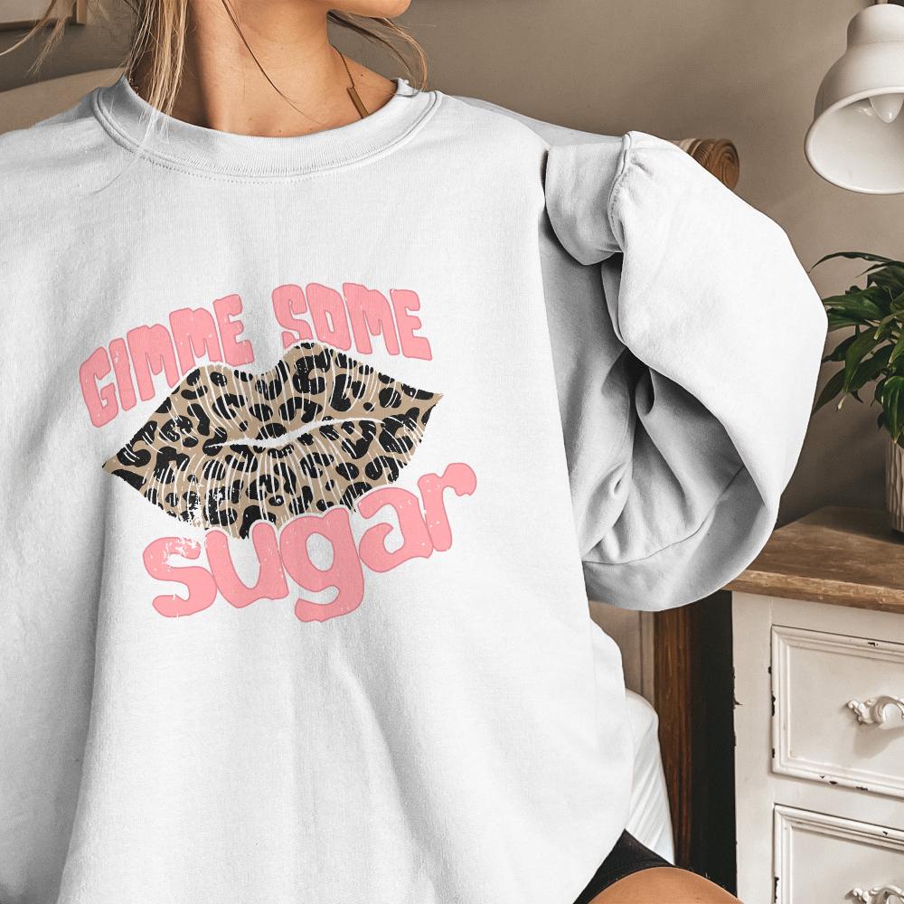 Gimme Some Sugar PNG, Valentine Sublimation Design - 300 DPI Design for
