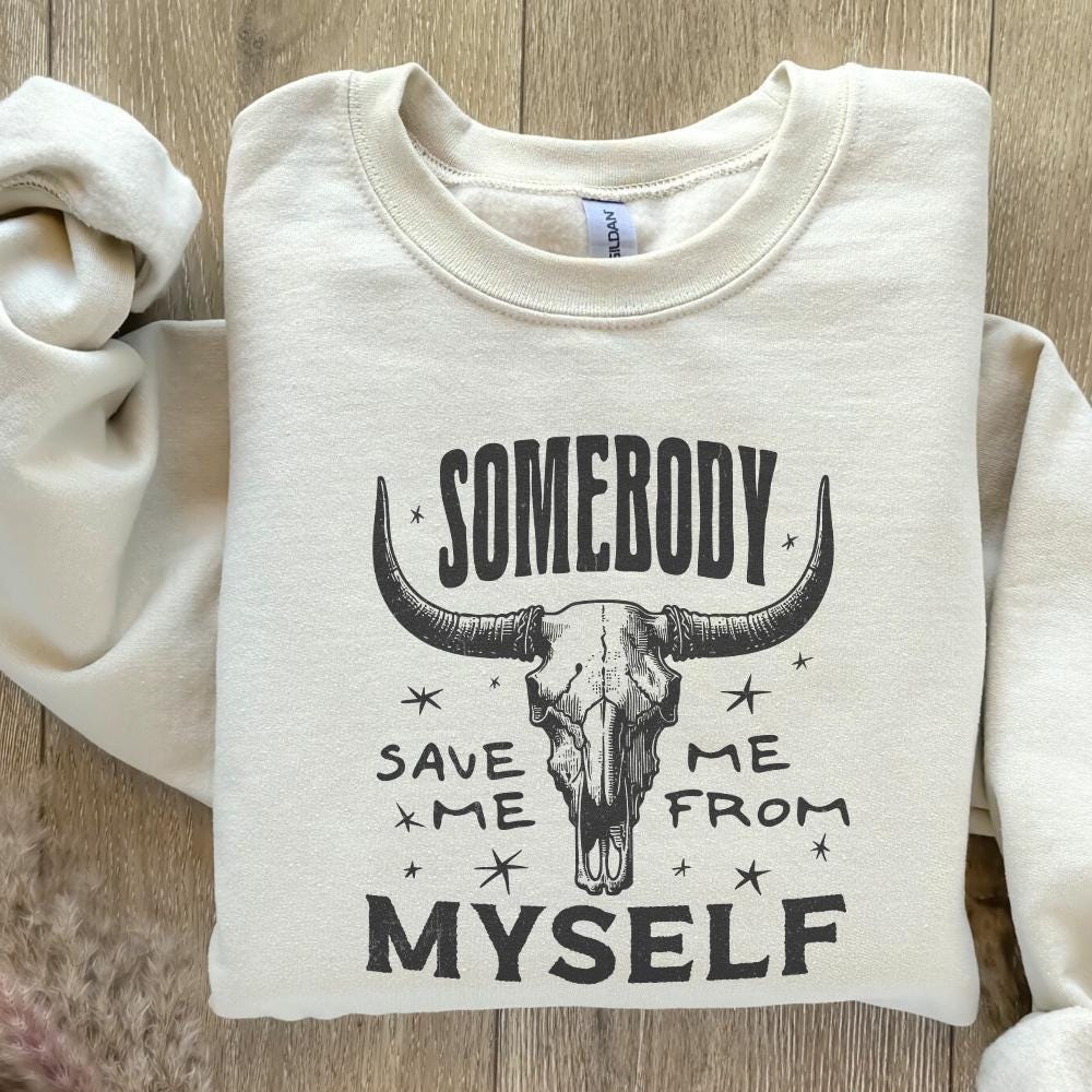 Somebody Save Me PNG, Country Music - 300 DPI Design for T-Shirt