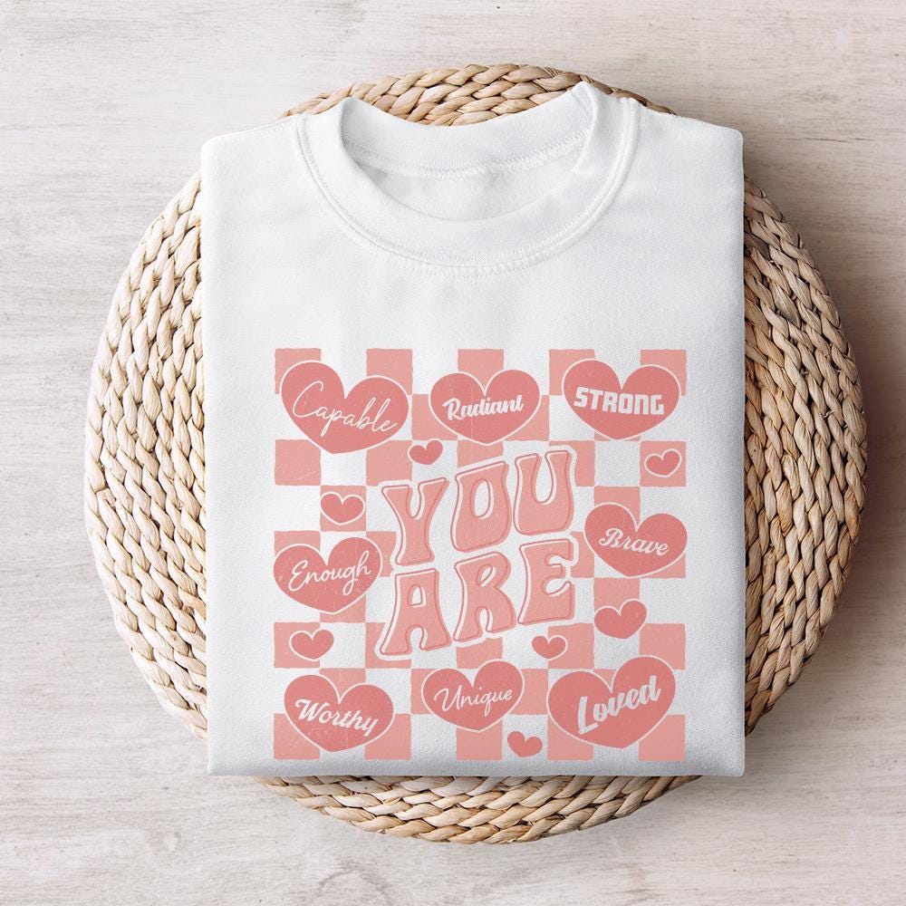 You Are Enough png, Self Love Png - 300 DPI Design for T-Shirt