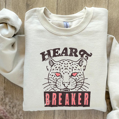 Heartbreaker PNG, Leopart Pattern - 300 DPI Design for T-Shirt