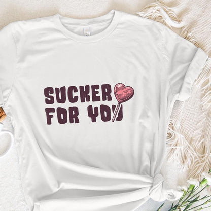 Sucker for You PNG, Valentines Day Digital Download - 300 DPI Design for