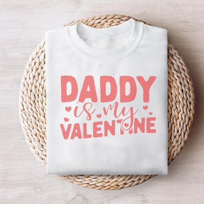 Daddy Valentine PNG, Valentines Day Sublimation Design - 300 DPI Design