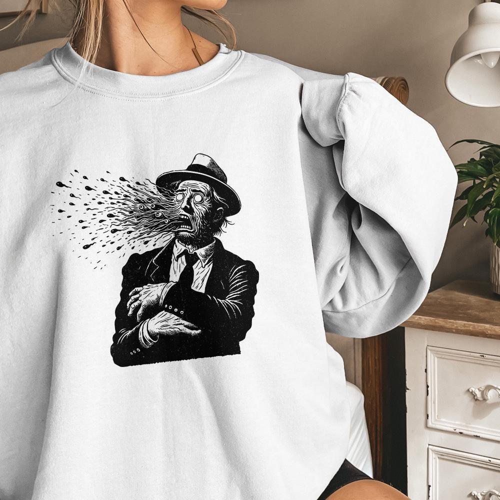 Dark Vibes PNG, Spooky Vibes - 300 DPI Design for T-Shirt