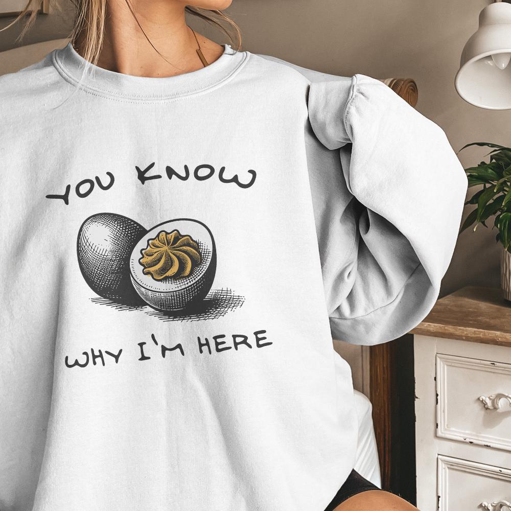 Deviled Egg PNG, Funny Thanksgiving PNG - 300 DPI Design for T-Shirt