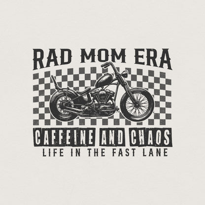 Rad Mom Era PNG, Mom Life Sublimation Design - 300 DPI Design for T-Shirt