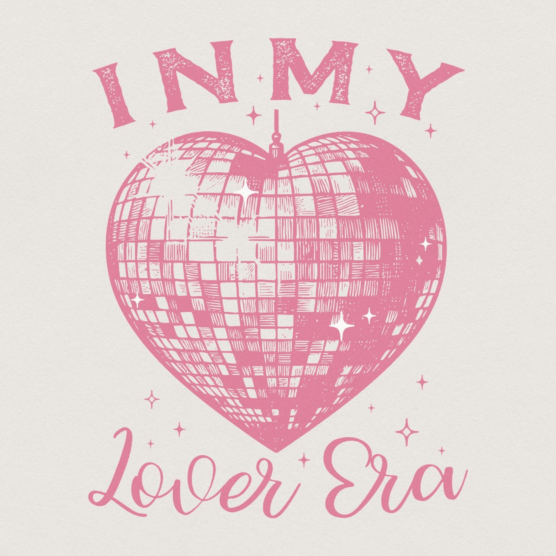 In My Lover Era Png, Retro Valentines Png - 300 DPI Design for T-Shirt
