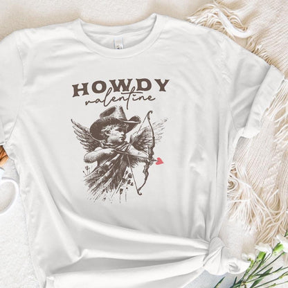 Howdy Valentine PNG, Valentines Day PNG - 300 DPI Design for T-Shirt