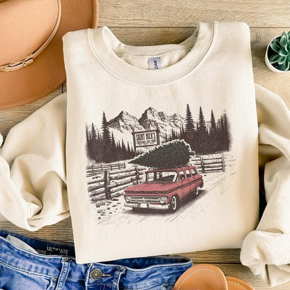 Christmas Tree Farm PNG, Sublimation - 300 DPI Design for T-Shirt