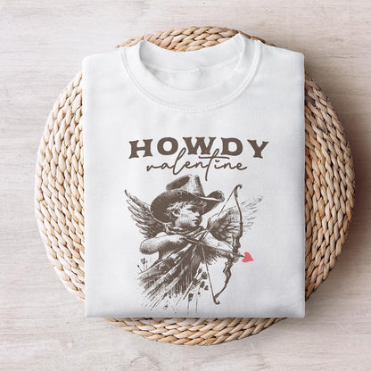 Howdy Valentine PNG, Valentines Day PNG - 300 DPI Design for T-Shirt