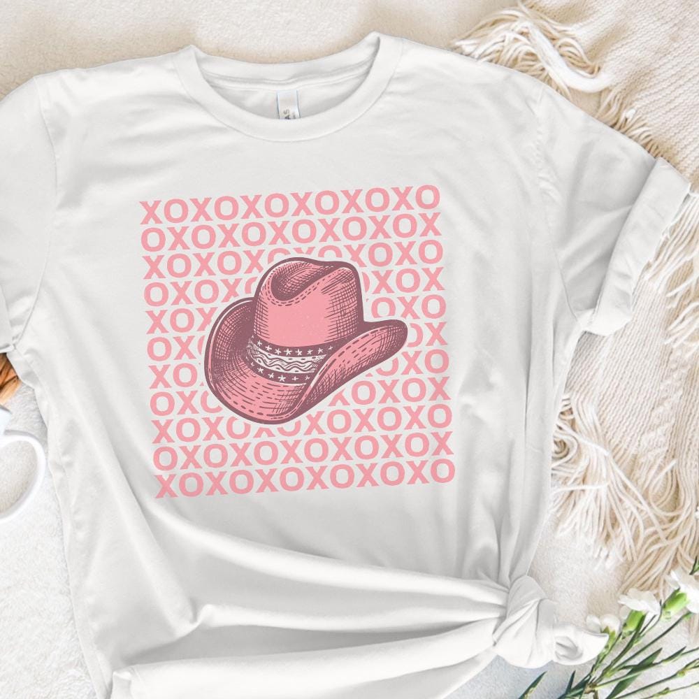 Western Valentines Day PNG, Sublimation Design - 300 DPI Design for T-Shirt