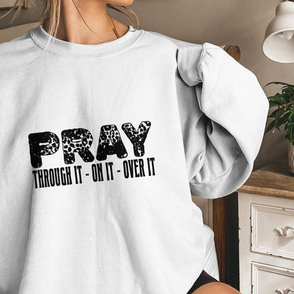 Pray on It PNG, Pray over It Digital Download - 300 DPI Design for T-Shirt