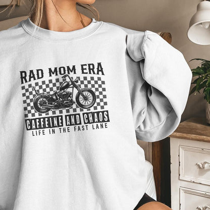 Rad Mom Era PNG, Mom Life Sublimation Design - 300 DPI Design for T-Shirt