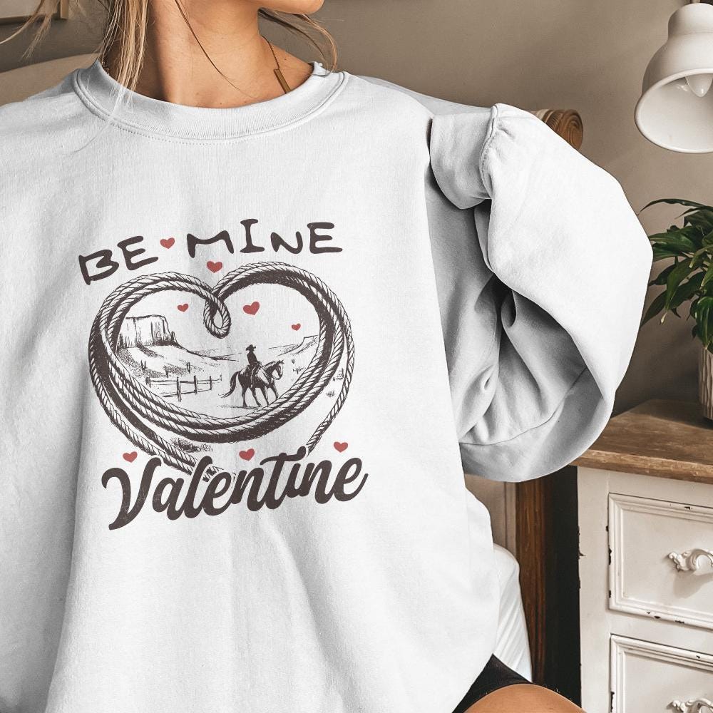 Be Mine Valentine PNG, Retro Valentine Png - 300 DPI Design for T-Shirt